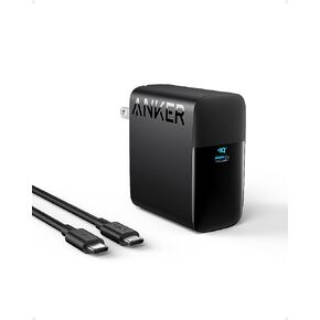 Mac Book Pro Charger, 100W USB C Charger, Anker Compact and Foldable Fast Charger for MacBook Air, Samsung Galaxy, iPad Pro, and All USB C Devices, 5 ft USB C to USB C Cable Included