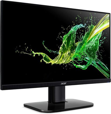 Acer KC242Y Hbi 23.8" Full HD (1920 x 1080) Zero-Frame Gaming Office Monitor | AMD FreeSync Technology | 100Hz | 1ms (VRB) | Low Blue Light | Tilt | HDMI & VGA Ports,Black in Kuwait