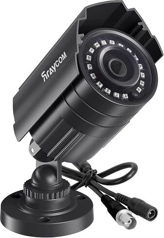 كاميرا أمان 2.0 ميجابكسل 1080 بيكسل اتش دي 2000 فولت إل في الهواء الطلق، نظام كاميرا أمان منزلي هجين 4 في 1 TVI/CVI/AHD/960H CVBS، رؤية ليلية بالأشعة تحت الحمراء بطول 115 قدم، كاميرا رصاصة مقاومة للطقس IP67 للمراقبة التناظرية DVR in Kuwait