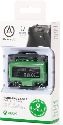 حزمة بطارية PowerA قابلة لإعادة الشحن لوحدات تحكم Xbox Series X|S وXbox One، حزمة بطارية قابلة لإعادة الشحن لـ Xbox، مرخصة رسميًا لأجهزة Xbox in Saudi Arabia