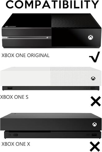 حامل يثبت على الحائط لجهاز Xbox One، حامل معدني يثبت على الحائط لجهاز Xbox One الاصلي + حامل باور بريك، موفر للمساحة للتعليق على الحائط Xbox One in Kuwait