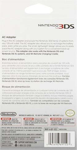 Nintendo 3DS Compatible with 3DS / 3DS XL / 2DS AC Adapter in Saudi Arabia