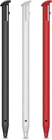 Tomee Stylus Pen Set for Nintendo 3DS - 3-Pack | Replacement Styluses (Black, White, Red) in Kuwait