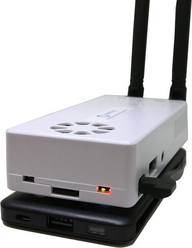 جهاز استقبال Stratux ADS-B ثنائي النطاق لطقس الطيران وحركة المرور - WAAS GPS الداخلي، AHRS، حزمة البطارية، حامل الشفط، هوائيات، SDR in Kuwait