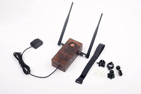 Summitlink V3 Case Dual Fans for ADS-B Kit Fits AHRS Module and GPYes (Black) in Saudi Arabia