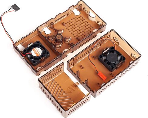 Summitlink V3 Case Dual Fans for ADS-B Kit Fits AHRS Module and GPYes (Black) in Saudi Arabia