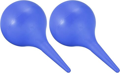 منفاخ هواء كروي للغبار من ام ميتركسيتي، عبوة من قطعتين - مطاط تنظيف المعدات يزيل الغبار ونقل السوائل، يوضع على الكمبيوتر / عدسة الكاميرا / النباتات (90 مل، ازرق) in Kuwait