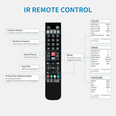 فيل وورلد كاميرا UHD4K12X 4K PTZ USB POE 12X زووم بصري للامالة والتتبع التلقائي بالذكاء الاصطناعي SDI HDMI IP للتحكم عن بعد للبث المباشر والفيديو والكنيسة والمؤتمرات والتعليم in Saudi Arabia