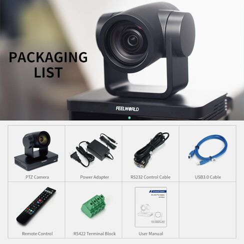 فيل وورلد كاميرا UHD4K12X 4K PTZ USB POE 12X زووم بصري للامالة والتتبع التلقائي بالذكاء الاصطناعي SDI HDMI IP للتحكم عن بعد للبث المباشر والفيديو والكنيسة والمؤتمرات والتعليم in Saudi Arabia