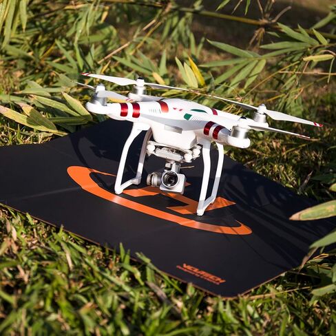 وسادة هبوط بدون طيار من VCUTECH بوزن 20 بوصة (50 سم) لملحقات DJI Mini 3 Pro، Mavic 3، Mavic Air 2/2S، ملحقات DJI Mini 2، DJI FPV Drone، DJI Avata Fly More Kit ملحقات الطائرة بدون طيار (أسود) in Kuwait