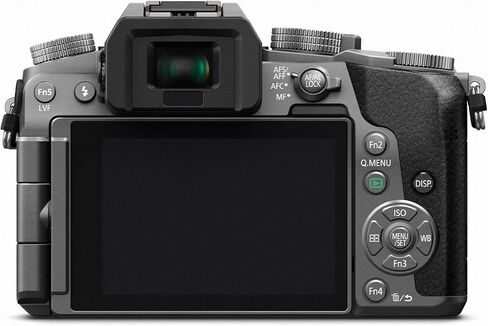 Panasonic LUMIX G7 4K Digital Camera, with LUMIX G VARIO 14-42mm Mega O.I.S. Lens, 16 Megapixel Mirrorless Camera, 3-Inch LCD, DMC-G7KK (Black) in Kuwait