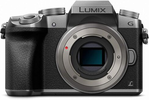 Panasonic LUMIX G7 4K Digital Camera, with LUMIX G VARIO 14-42mm Mega O.I.S. Lens, 16 Megapixel Mirrorless Camera, 3-Inch LCD, DMC-G7KK (Black) in Kuwait