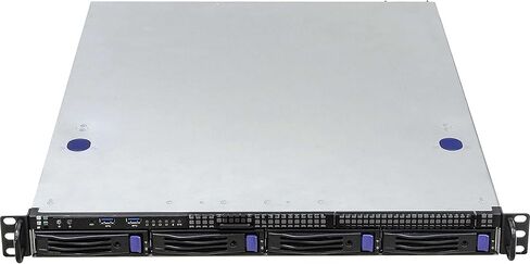 Asrock Rack 1U4LW-X570 RPSU 1U Rackmount Server Barebone 4 خلجان مقبس واحد AM4 PGA 1331 AMD Ryzen 5000 Series in Kuwait