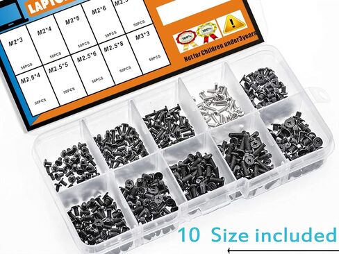 500pcs Laptop Notebook Computer Screw Kit Set for IBM HP Dell Lenovo Samsung Sony Toshiba Gateway Acer in Saudi Arabia