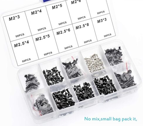 500pcs Laptop Notebook Computer Screw Kit Set for IBM HP Dell Lenovo Samsung Sony Toshiba Gateway Acer in Saudi Arabia