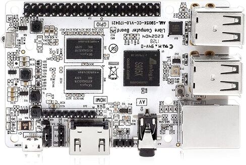 Libre Computer Board AML-S905X-CC (Le Potato) 1GB 64-bit Mini Computer for 4K Media in Saudi Arabia