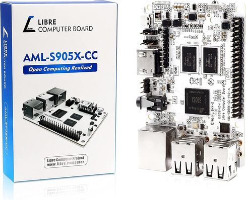 Libre Computer Board AML-S905X-CC (Le Potato) 1GB 64-bit Mini Computer for 4K Media in Saudi Arabia