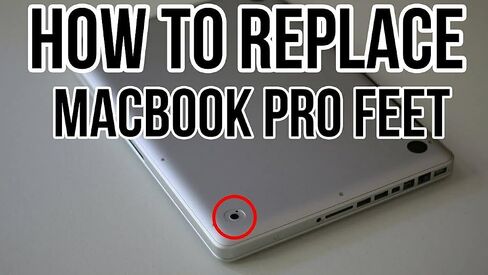 Infinite Products Authentic MacBook Pro Rubber Feet Replacement Kit Bottom Case 13" 15" 17" Retina A1398 A1425 A1502 A1278 A1286 A1297 (MacBook Retina 2012+) in Saudi Arabia