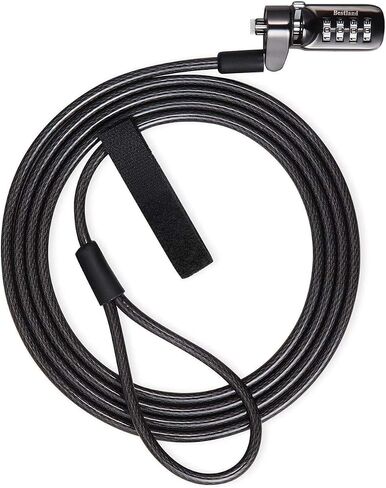 Security Cable Computer Laptop Notebook Locks for HP Laptops, Lenovo, Asus, Acer Laptops and Other Devices in Kuwait