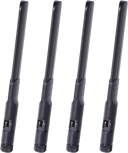Bingfu Dual Band WiFi 2.4GHz 5GHz 5.8GHz 8dBi RP-SMA Male Antenna 20cm 8 inch RG178 U.FL IPX IPEX to RP-SMA Female Cable 4-Pack for WiFi Router Wireless Mini PCI Express PCIE Network Card Adapter in Saudi Arabia