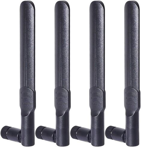 Bingfu Dual Band WiFi 2.4GHz 5GHz 5.8GHz 8dBi RP-SMA Male Antenna 20cm 8 inch RG178 U.FL IPX IPEX to RP-SMA Female Cable 4-Pack for WiFi Router Wireless Mini PCI Express PCIE Network Card Adapter in Saudi Arabia