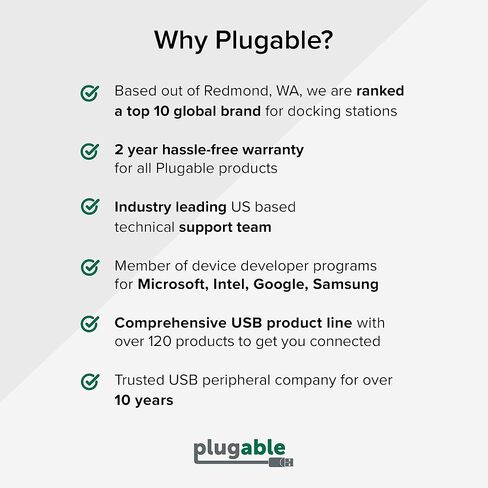 Plugable USB C Hub Multiport Adapter, 4 in 1, 100W Pass Through Charging, USB C to HDMI 4K 60Hz, Multi USB Port Hub for Windows, Mac, Ipad Pro, Chromebook, Thunderbolt (USBC-4IN1) in Saudi Arabia