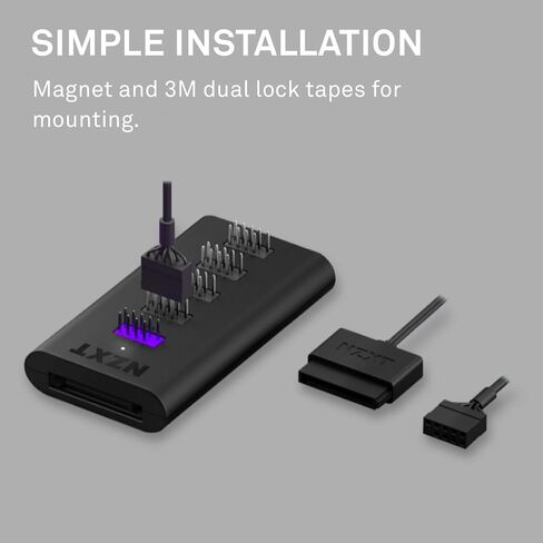 موزع USB 3 داخلي من نزكست- 4× منافذ USB 2.0 داخلية AC-IUSBH-M3- اشرطة قفل مزدوجىة ثري ام- هيكل مغناطيسي- خاصية التوصيل والتشغيل in Kuwait