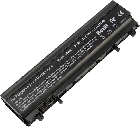 ASUNCELL Laptop Battery for Dell Latitude E5440 E5540 Battery Type VVONF VV0NF N5YH9 CXF66 F49WX 0K8HC 1N9C0 451-BBIE 11.1V 58Wh 6Cell in Saudi Arabia