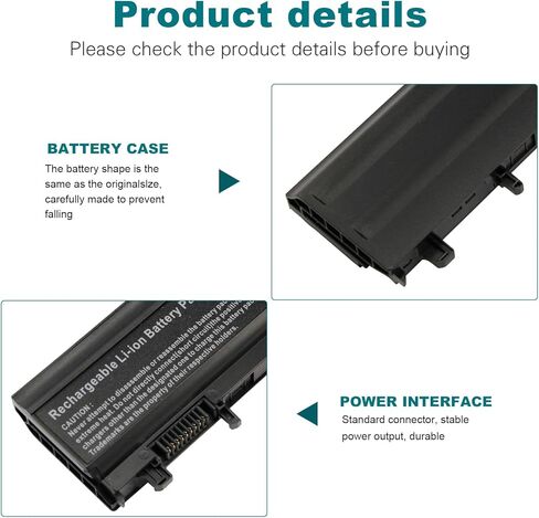 ASUNCELL Laptop Battery for Dell Latitude E5440 E5540 Battery Type VVONF VV0NF N5YH9 CXF66 F49WX 0K8HC 1N9C0 451-BBIE 11.1V 58Wh 6Cell in Saudi Arabia