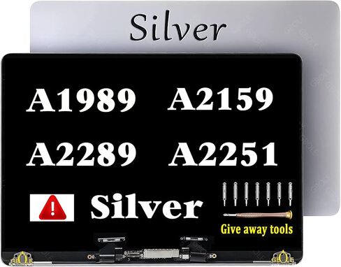 A2338 M1 Screen Replacement for MacBook Pro Retina A2338 M1 M2 | EMC 3578 MYD83 MYD92 MYDA2 MYDC2 MYD83LL/A MYD92LL/A MYDA2LL/A MYDC2LL/A Full LED LCD Screen Display Assembly Grey in Kuwait