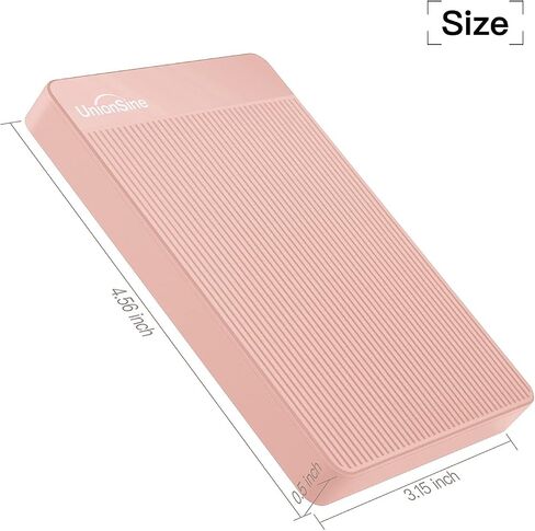 UnionSine 250GB 2.5" Ultra Slim Portable External Hard Drive HDD-USB 3.0 for PC, Mac, Laptop, PS4, Xbox one,Xbox 360-HD-006-(Black) in Saudi Arabia