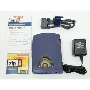 Iomega - Disk drive - ZIP ( 250 MB ) - Parallel - external - blue in Kuwait