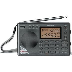 جهاز استقبال راديو PL-380 DSP FM ستيريو MW. SW. LW. W، مستقبل راديو عالمي PLL بشاشة LCD، وظيفة ETM مضافة من تيكسون in Saudi Arabia