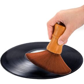 Fasmov Vinyl Record Cleaning Brush Record Vinyl Dust Brush Soft Album Cleaner Anti-Static Vinyl LP Cleaning in Saudi Arabia