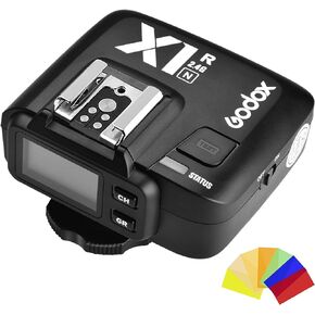 جهاز استقبال Godox X1R-N i-TTL 2.4G عالي السرعة للمزامنة اللاسلكية عن بعد متوافق مع كاميرا Nikon، 1/8000s، 5 مجموعات و32 قناة، نظام X لاسلكي 2.4G in Saudi Arabia