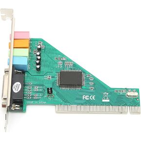 120dB PCI Sound Card, 4 Channel Surround Sound Sound Card, Full Duplex Playback, Support 3D/A3D/DLS/EAX/SPDIF/OUT, for Win 98/2000/XP/NT in Kuwait