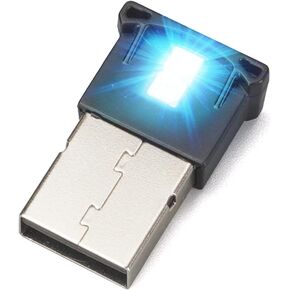 Mini USB LED RGB Light Brightness Adjustable 8 Color Changeable for Car, Laptop, Keyboard. Atmosphere Smart Night Lamp for Home Decoration (DC : 5V) (Quantity: 1)