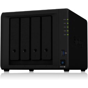 Synology DS923+ 4-Bay Diskstation NAS (AMD Ryzen™ 4 Threads R1600 Dual-Core 4GB Ram 2xRJ-45 1GbE LAN-Port) 16TB Bundle with 4X 4TB Seagate IronWolf