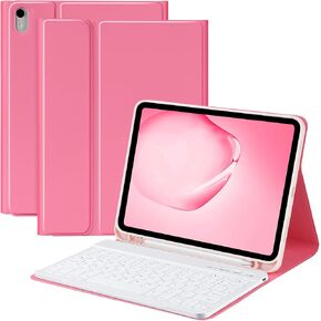 BQSS حافظة لجهاز iPad (A16) الجيل الحادي عشر/العاشر مع لوحة مفاتيح، أخضر داكن in Kuwait