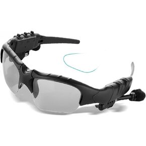 نظارة شمسية بتقنية بلوتوث، سماعات شمسية في او في سي اي جي Music متوافقة مع الاستماع للموسيقى واجراء المكالمات الهاتفية مع عدسات امان للحماية المستقطبة، تصميم رياضي للجنسين لجميع الهواتف الذكية in Kuwait