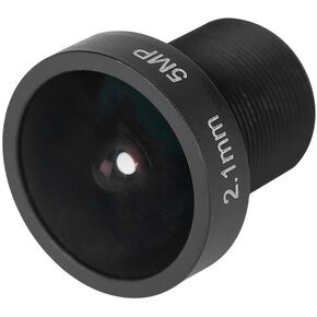 2.1mm Lens for Security CCTV Surveillance Camera, M12 Threaded Mount 5MP 180° Large Wide Angle, 1/2.5 Image Format IR Camera Lens in Saudi Arabia