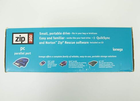 Iomega - Disk drive - ZIP ( 250 MB ) - Parallel - external - blue in Kuwait