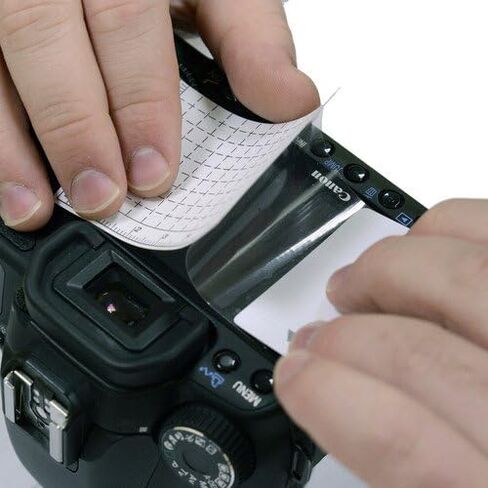 واقي شاشة LCD ناعم مقصوص حسب الحجم من سينسي (عبوة من 12 قطعة) in Kuwait