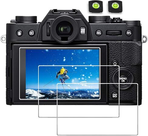 واقي شاشة لفوجي فيلم XF10 X-T30 X-T10 X-E3 X30 باناسونيك لوميكس lx100 DC-LX100 II، رقائق ديبوس من الزجاج المقوى لكاميرا فوجي XA1 x-30 X-F10 باناسونيك lx100 LX100 II (قطعتين) in Kuwait