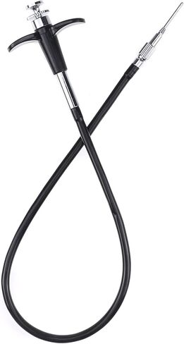 40cm/16 inch Mechanical Shutter Release Cable Cord with Bulb-Lock Long Exposure Control for Fujifilm S9600 X30 X100s X100T X-Pro2 X-E2 Leica M10 M9 M8 NIK0N Df F4 FM2 F3 F80 Film Camera in Kuwait