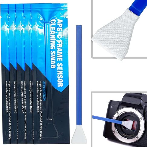 Indovis APS-C - رطب/جاف - مجموعة تنظيف المستشعر والكاميرا 20 قطعة معبأة بالمكنسة الكهربائية - DKL-20 in Saudi Arabia