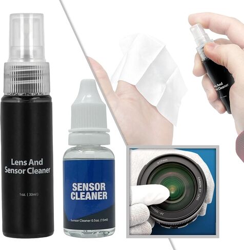 Indovis APS-C - رطب/جاف - مجموعة تنظيف المستشعر والكاميرا 20 قطعة معبأة بالمكنسة الكهربائية - DKL-20 in Saudi Arabia