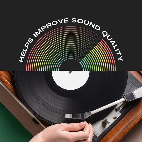 [عبوة من قطعتين] محلول تنظيف السجلات لإزالة الأوساخ والحطام بأمان - صنع في الولايات المتحدة الأمريكية - رذاذ منظف أسطوانات الفينيل لتحسين جودة الصوت - محلول منظف أسطوانات الفينيل - منظف الفينيل - 8 أونصة لكل زجاجة in Kuwait