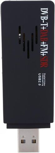 جهاز استقبال Zer one R820T -T، جهاز استقبال USB 2.0 رقمي -T SDR+DAB+FM HDTV موالف التلفزيون عصا RTL2832U+R8202 جهاز استقبال موالف 25-1700 ميجاهرتز لـ t Stick USB in Kuwait