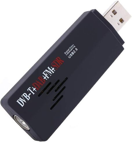 جهاز استقبال Zer one R820T -T، جهاز استقبال USB 2.0 رقمي -T SDR+DAB+FM HDTV موالف التلفزيون عصا RTL2832U+R8202 جهاز استقبال موالف 25-1700 ميجاهرتز لـ t Stick USB in Kuwait